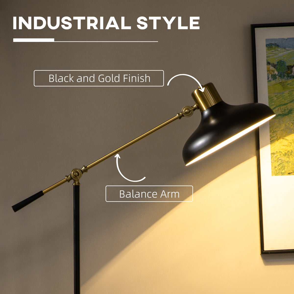 Balance Arm Floor Lamp, view 5