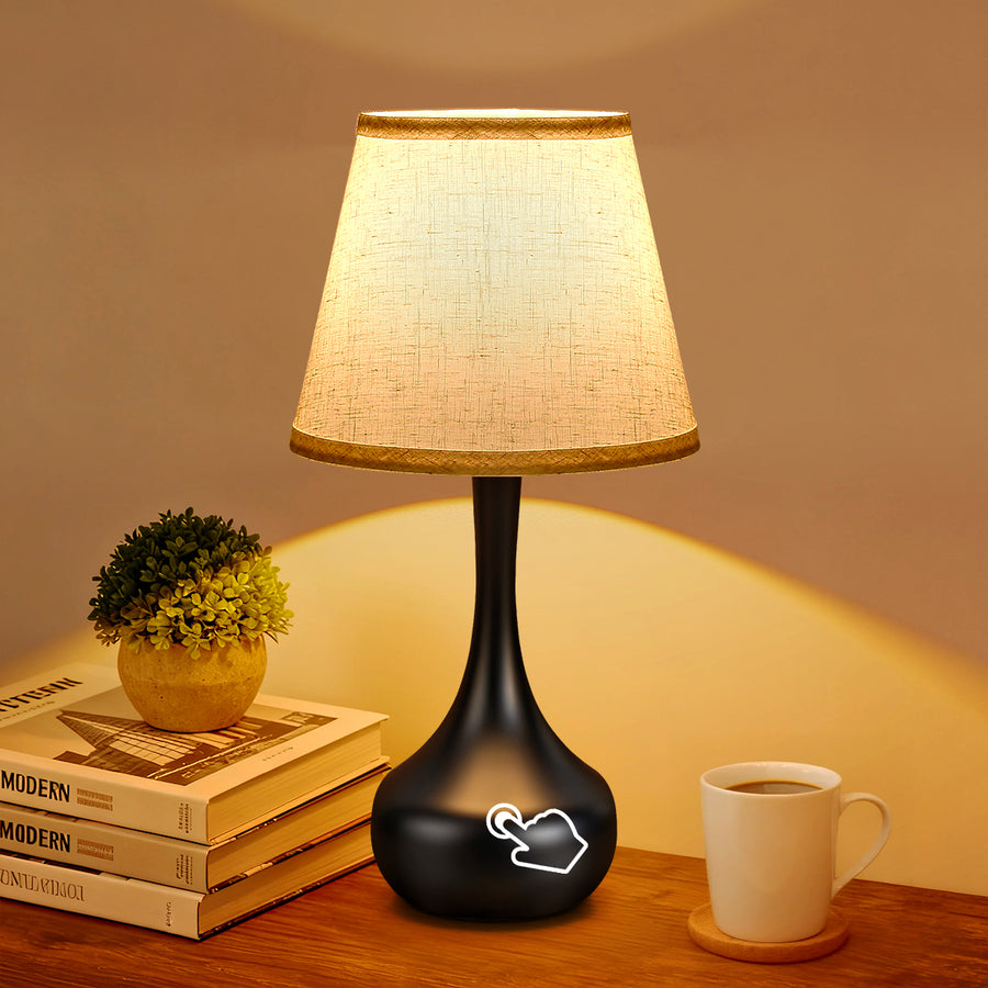 Touch Bedside Lamps, Set of 2