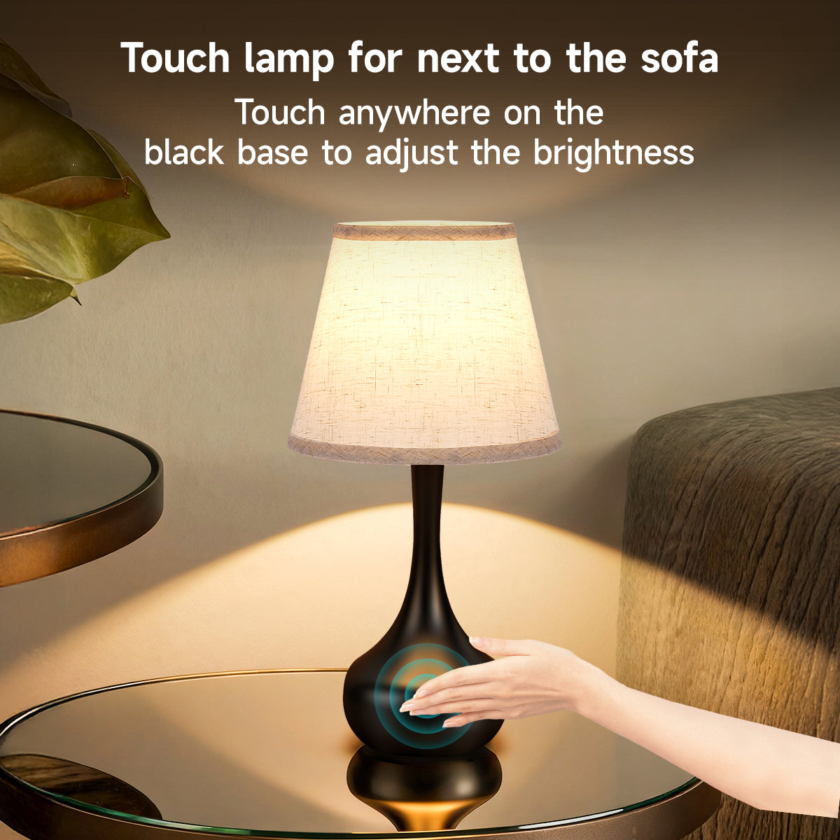 Touch Bedside Lamps, Set of 2, view 8