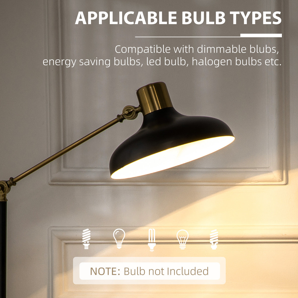 Balance Arm Floor Lamp, view 2
