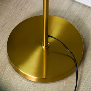 3-Globe Gold Floor Lamp, view 3